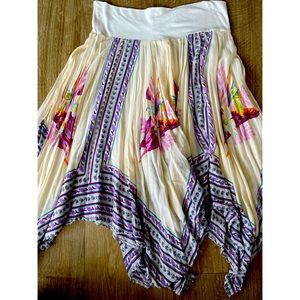 Flowy, fun free people skirt